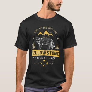 Yellowstone National Park T US Varg Vintage Manar  Shirt
