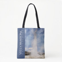 Yellowstone National Park Tote, Gamle Faithful Bag