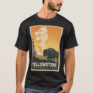 Yellowstone National Park Travel T Shirt