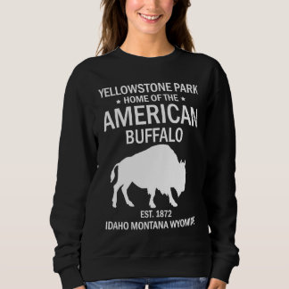 Yellowstone National Park US Bison Buffalo T Shirt