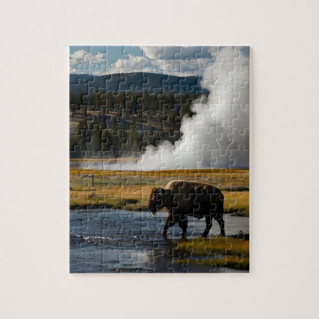 Yellowstone National Park, USA Pussel (Vertikal)