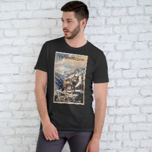 Yellowstone National Park Varg Mountains T Shirt