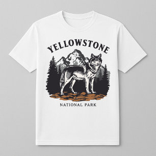 Yellowstone National Park Varg Mountains T Shirt