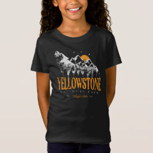 Yellowstone National Park Varg Mountains Vintage T Shirt