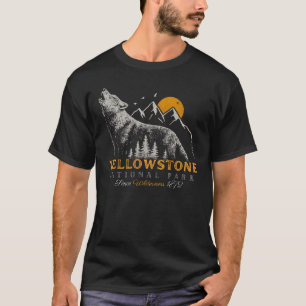 Yellowstone National Park Vargberg Vintage T Shirt