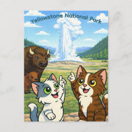 Yellowstone National Park vykort