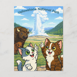 Yellowstone National Park vykort
