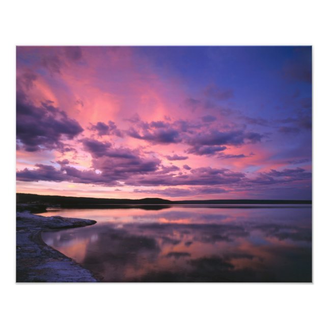 Yellowstone National Park, Wyoming. USA. Fototryck (Framsidan)