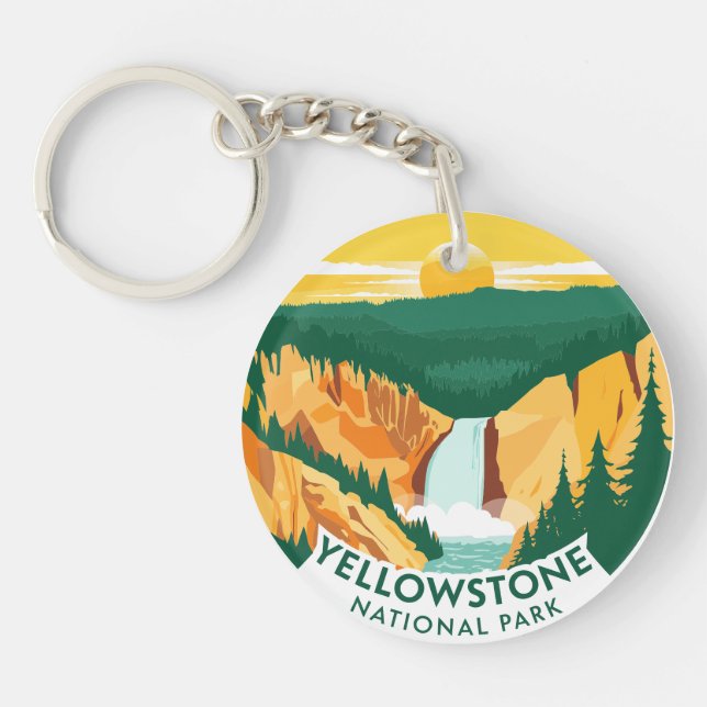 Yellowstone nationalpark (Framsidan)