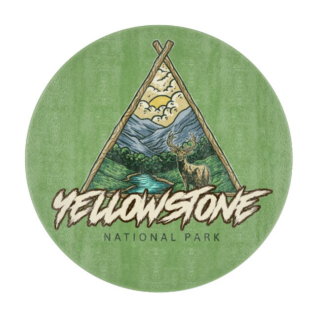 Yellowstone nationalpark (Framsidan)