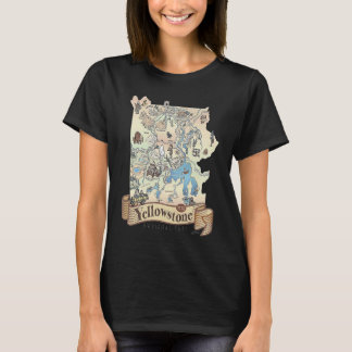Yellowstone nationalpark 1 t shirt