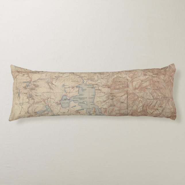 Yellowstone nationalpark 2 2 kroppskudde (Framsidan)