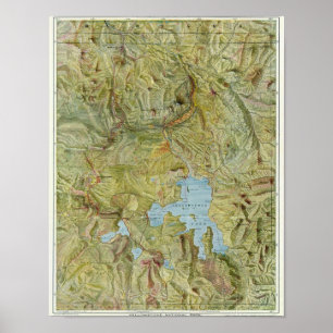 Yellowstone nationalpark 2 poster