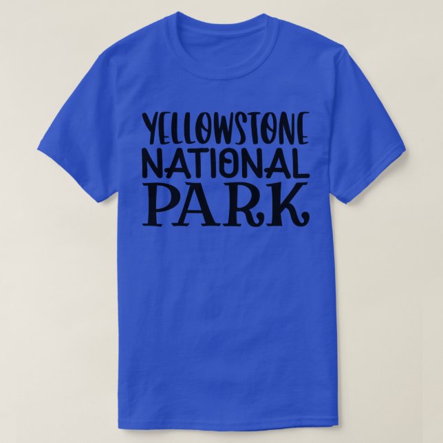 Yellowstone nationalpark 2 t shirt (Design framsida)