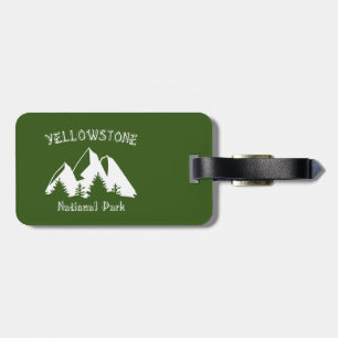 Yellowstone nationalpark bagagebricka