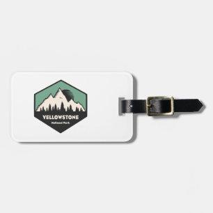 Yellowstone nationalpark bagagebricka