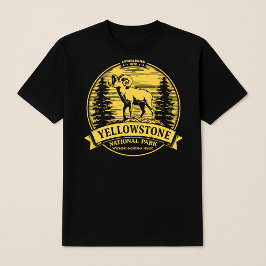 Yellowstone nationalpark Bighorn Sheep T Shirt