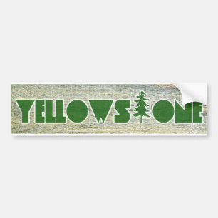 Yellowstone nationalpark bildekal