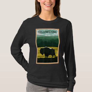 Yellowstone nationalpark Bison Buffalo Souvenir T Shirt