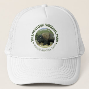 Yellowstone nationalpark (bisonen) keps