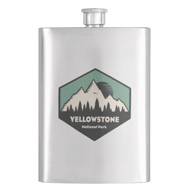 Yellowstone nationalpark fickplunta (Framsidan)