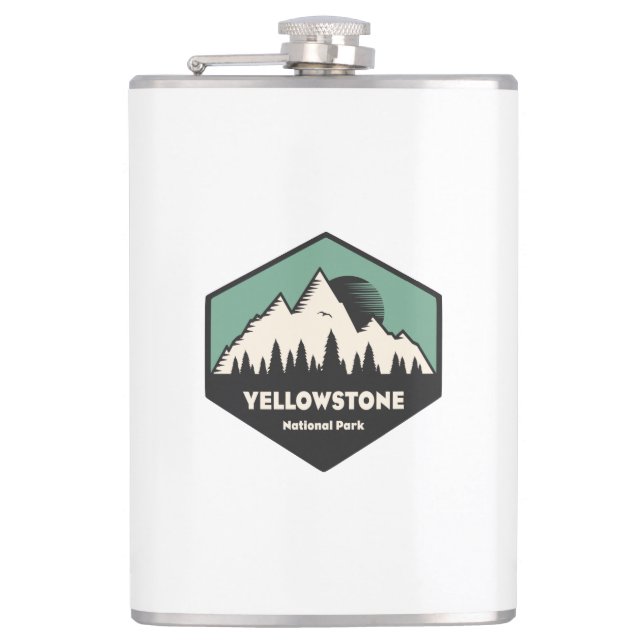 Yellowstone nationalpark fickplunta (Framsidan)