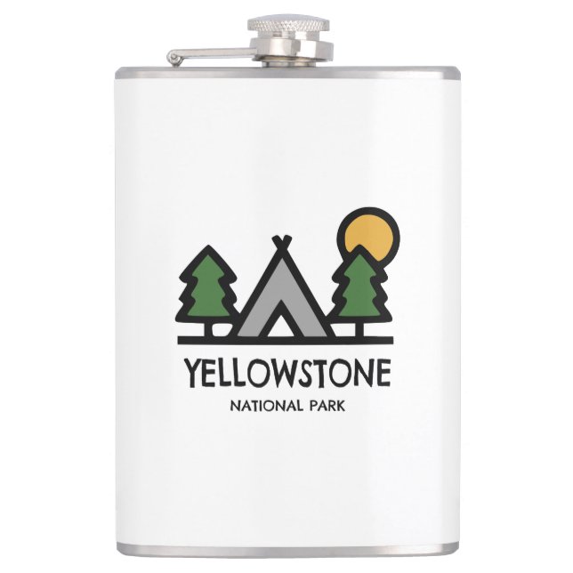 Yellowstone nationalpark fickplunta (Framsidan)