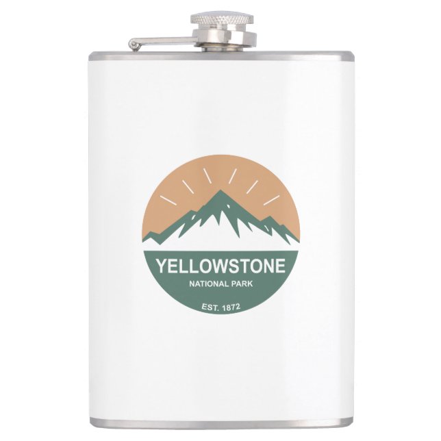 Yellowstone nationalpark fickplunta (Framsidan)