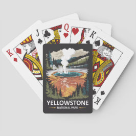Yellowstone nationalpark Hett Vår Casinokort