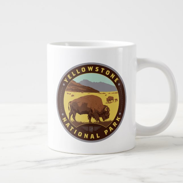 Yellowstone nationalpark jumbo mugg (Höger)