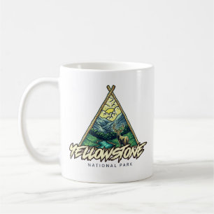 Yellowstone nationalpark kaffemugg
