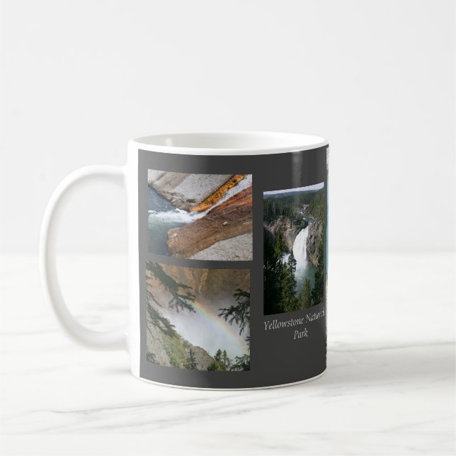 Yellowstone nationalpark kaffemugg (Vänster)