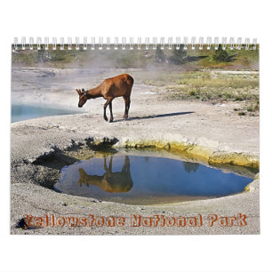Yellowstone nationalpark kalender