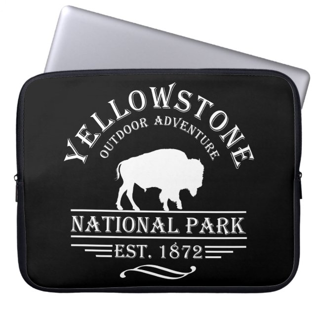 Yellowstone nationalpark laptop fodral (Framsidan)