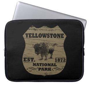 Yellowstone nationalpark laptop fodral