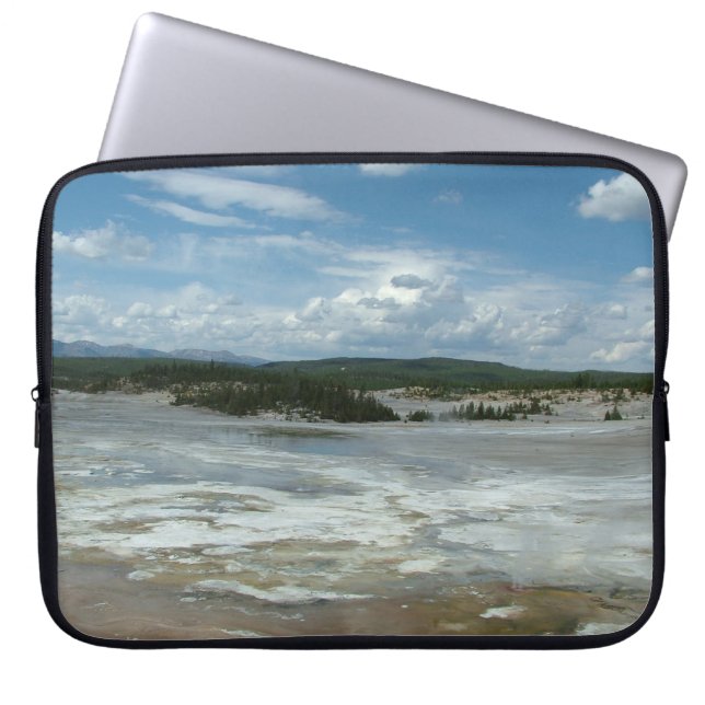 Yellowstone nationalpark laptop sleeve (Framsidan)