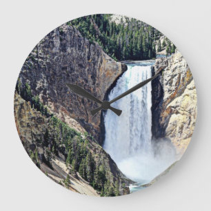Yellowstone nationalpark Lower Yellowstone Falls Stor Klocka