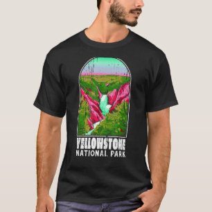 Yellowstone nationalpark Montana Manar Women Campi T Shirt