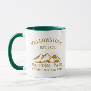 Yellowstone nationalpark mugg