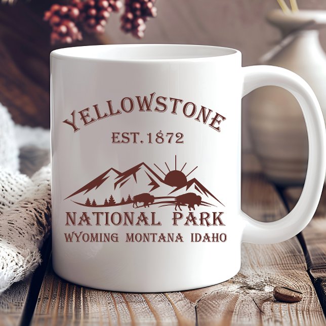 Yellowstone nationalpark mugg (Skapare uppladdad)
