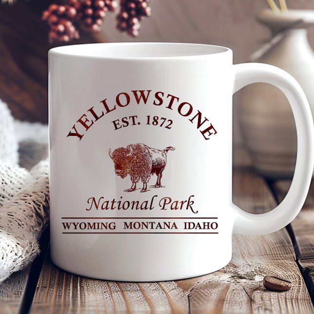 Yellowstone nationalpark mugg (Skapare uppladdad)