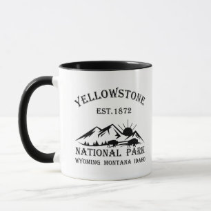 Yellowstone nationalpark mugg