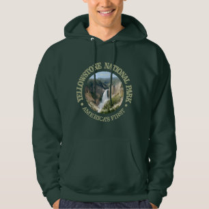 Yellowstone nationalpark (nedgångar) hoodie