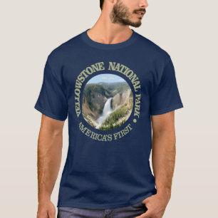 Yellowstone nationalpark (nedgångar) t shirt