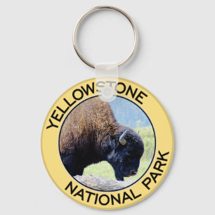 Yellowstone nationalpark nyckelring
