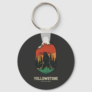 Yellowstone nationalpark nyckelring