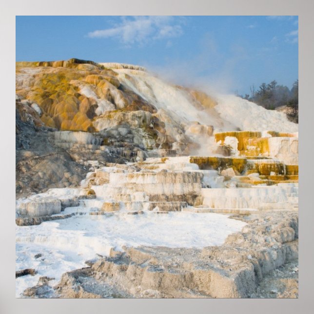 Yellowstone nationalpark poster (Framsidan)