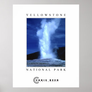Yellowstone nationalpark poster