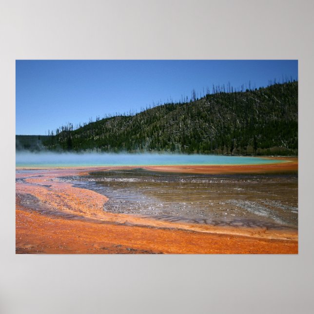 Yellowstone Nationalpark Poster (Framsidan)