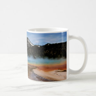 YELLOWSTONE NATIONALPARK, PRISMATIC TUSEN DOLLAR KAFFEMUGG